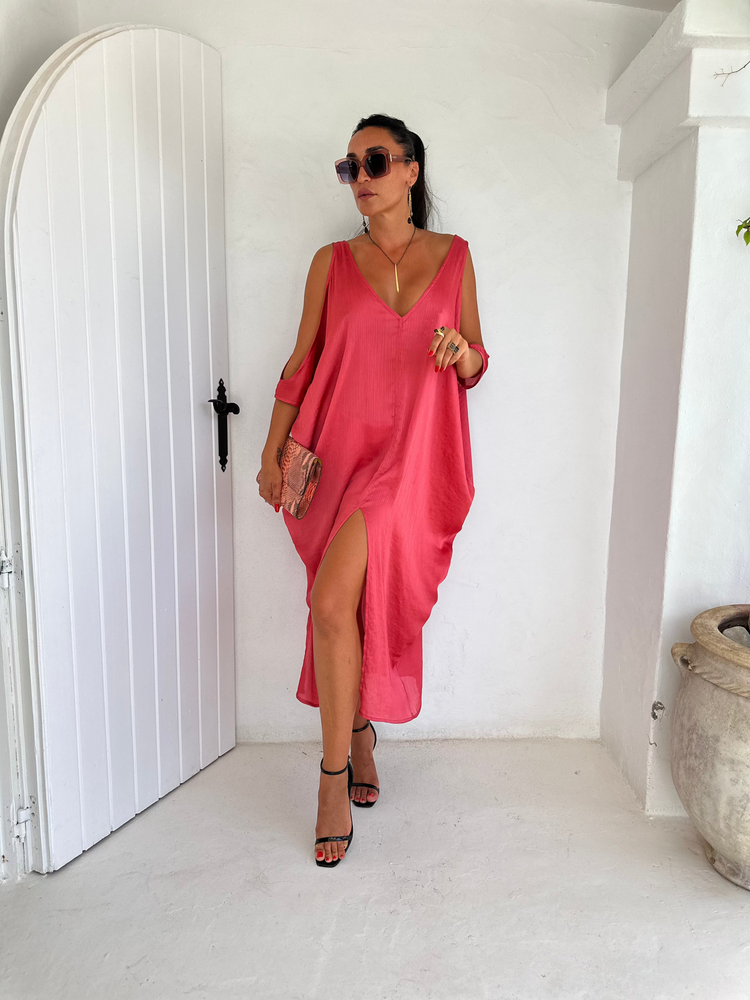 Sunshine Flow Maxi Cover-Up Dress