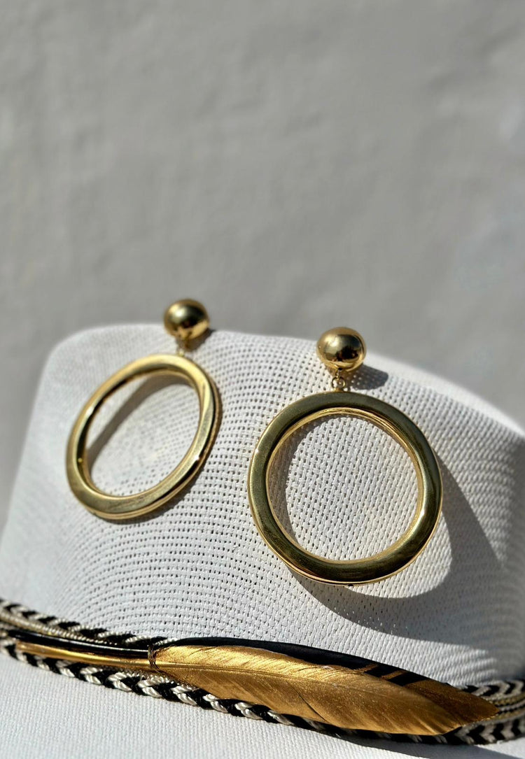 Solar Circles Earrings