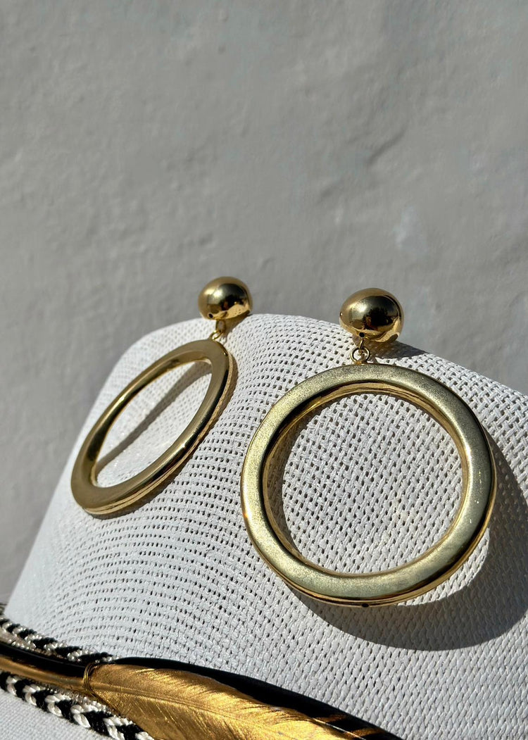 Solar Circles Earrings